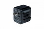 Verbatim Adaptateur de Voyage Universel avec Ports USB-C PD 20W et USB-A QC 3.0 - Charge Rapide 3 en 1 pour Plus de 180 Pays
