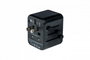 Verbatim Adaptateur de Voyage Universel avec Ports USB-C PD 20W et USB-A QC 3.0 - Charge Rapide 3 en 1 pour Plus de 180 Pays