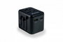 Verbatim Adaptateur de Voyage Universel avec Ports USB-C PD 20W et USB-A QC 3.0 - Charge Rapide 3 en 1 pour Plus de 180 Pays