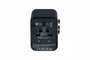 Verbatim Adaptateur de Voyage Universel avec Ports USB-C PD 20W et USB-A QC 3.0 - Charge Rapide 3 en 1 pour Plus de 180 Pays