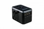 Verbatim UTA-04 Adaptateur de voyage universel 61W - 6 ports (1 USB-C PD 61W, 1 USB-C, 3 USB-A) - Prises EU/UK/US/AUS/CH