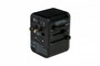 Verbatim UTA-04 Adaptateur de voyage universel 61W - 6 ports (1 USB-C PD 61W, 1 USB-C, 3 USB-A) - Prises EU/UK/US/AUS/CH