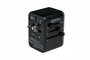Verbatim UTA-04 Adaptateur de voyage universel 61W - 6 ports (1 USB-C PD 61W, 1 USB-C, 3 USB-A) - Prises EU/UK/US/AUS/CH