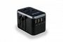 Verbatim UTA-04 Adaptateur de voyage universel 61W - 6 ports (1 USB-C PD 61W, 1 USB-C, 3 USB-A) - Prises EU/UK/US/AUS/CH