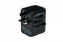 Verbatim UTA-04 Adaptateur de voyage universel 61W - 6 ports (1 USB-C PD 61W, 1 USB-C, 3 USB-A) - Prises EU/UK/US/AUS/CH