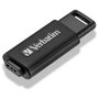 Verbatim Retractable 64 Go USB 3.2 Gen 1 USB-C Noir
