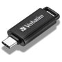 Verbatim Retractable 64 Go USB 3.2 Gen 1 USB-C Noir