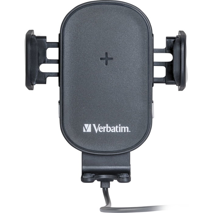 Verbatim FWC-01 Chargeur de voiture sans fil Qi 15W USB-C Noir