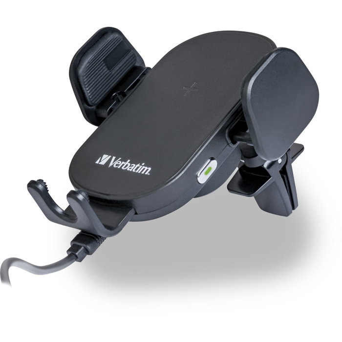 Verbatim FWC-01 Chargeur de voiture sans fil Qi 15W USB-C Noir