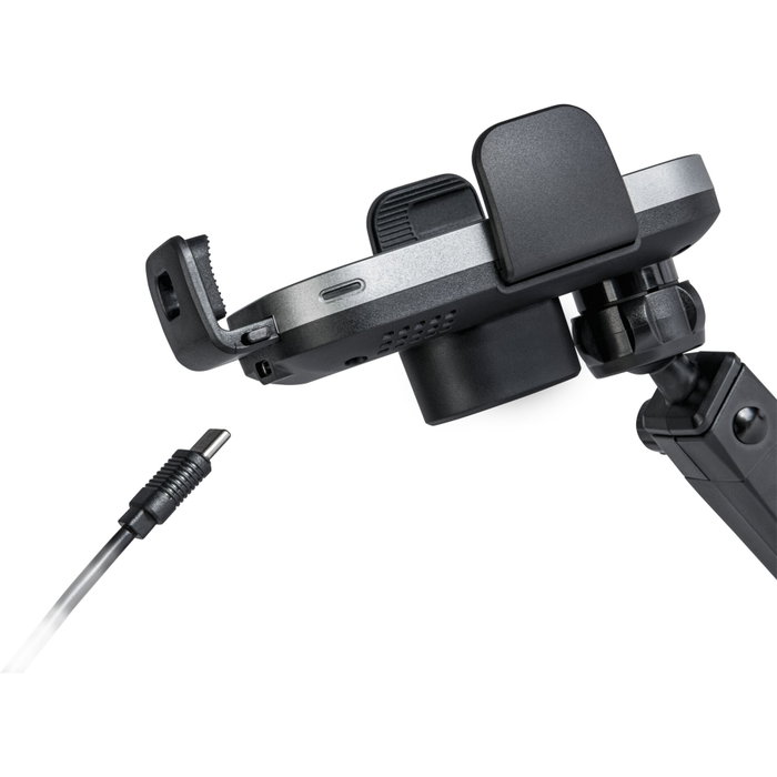 Verbatim Chargeur de voiture sans fil Fast Qi 15W USB-C FWC-02, Noir