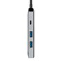 Hub USB Aisens ASUC-4P002-GR