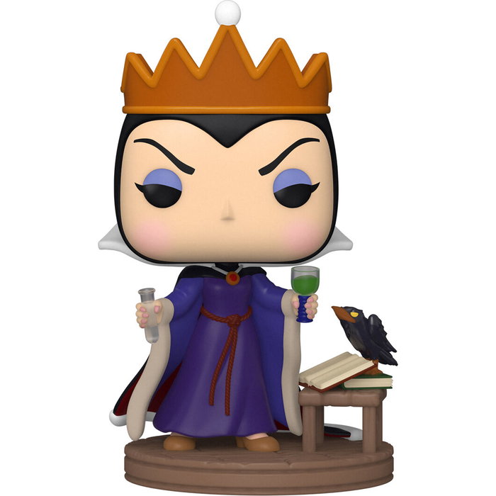 FUNKO Figura POP Disney: Reine Grimhilde (Disney Villains) - Figurine en vinyle de 9 cm avec boîte cadeau à fenêtre