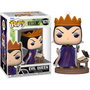 FUNKO Figura POP Disney: Reine Grimhilde (Disney Villains) - Figurine en vinyle de 9 cm avec boîte cadeau à fenêtre