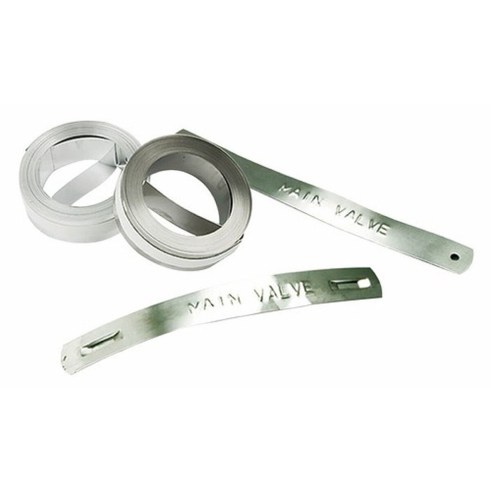 Dymo Ruban Laminé Aluminium 12 mm pour Rhino™ (10 Unités)