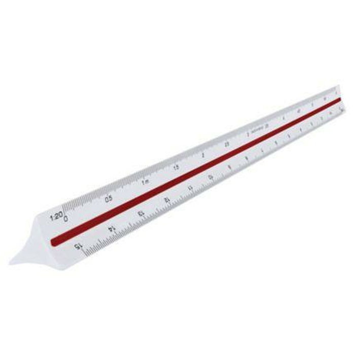 Maped Règle Blanc 30 cm (5 Unités)