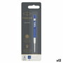 Parker Recharge pour stylo Quink Flow Bleu (12 Unités)