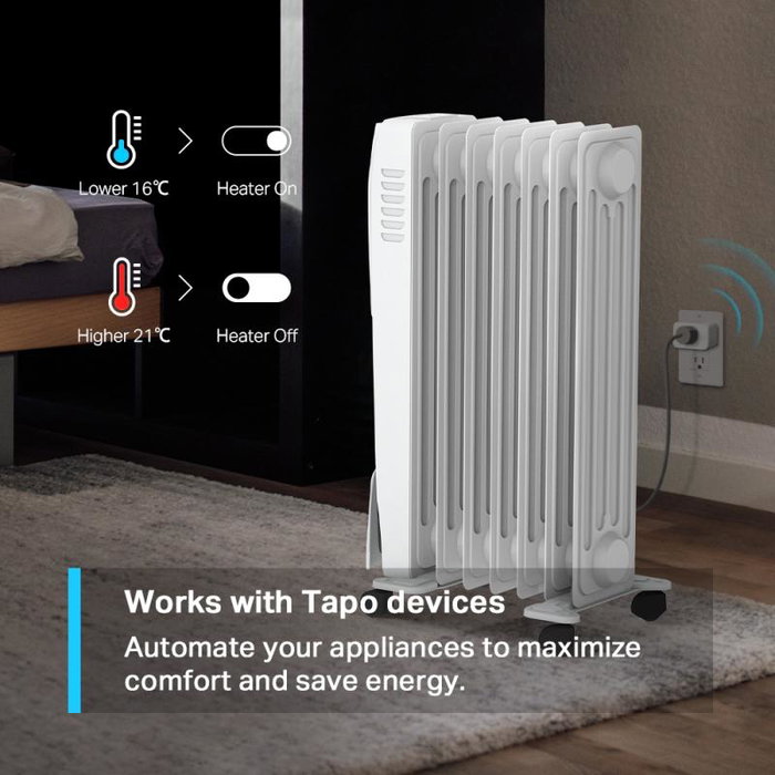TP-Link Tapo T310 Capteur de Température et d'Humidité Blanc