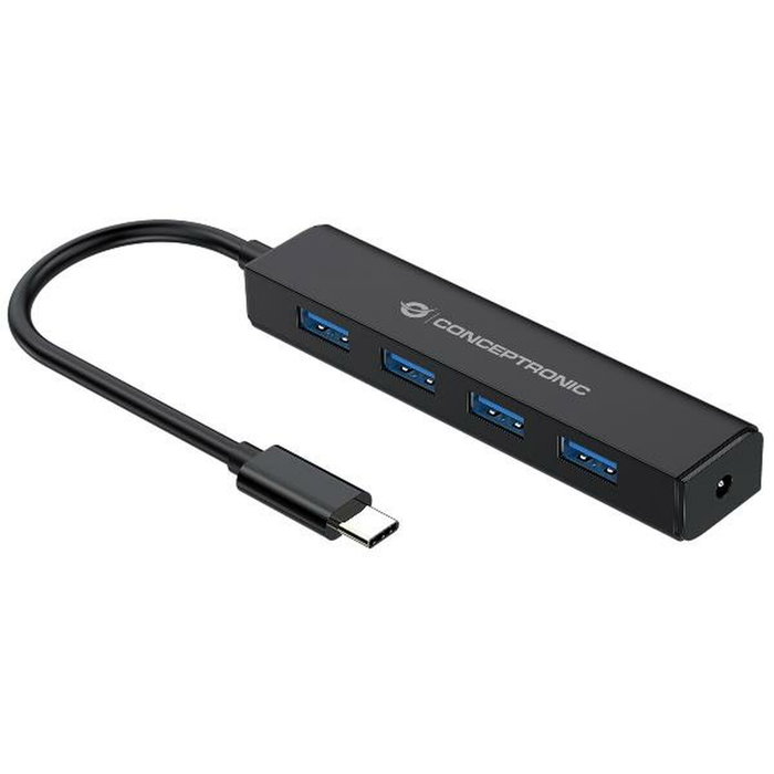 Hub USB Conceptronic CTC4USB3 Noir Hub USB Conceptronic CTC4USB3 Noir