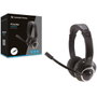 Conceptronic Polona02B Casque Gaming Binaural avec Microphone Jack 3.5 mm Noir