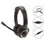 Casques avec Microphone Conceptronic POLONA02BA Noir