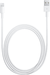 Câble USB vers Lightning Apple MXLY2ZM/A Blanc 1 m