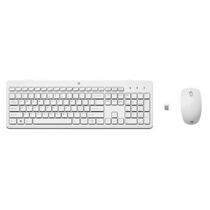 Clavier HP C2710 Blanc Espagnol Qwerty