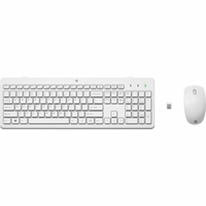 Clavier HP C2710 Blanc Espagnol Qwerty