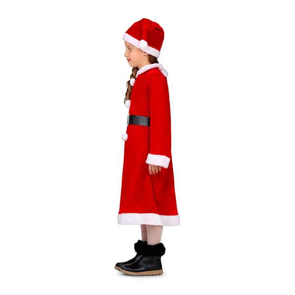 My Other Me Déguisement Mère Noël Costume Fille Taille 10-12 Ans 100% Polyester