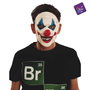 My Other Me Masque Latex Demi-Clown Taille Unique pour Adultes