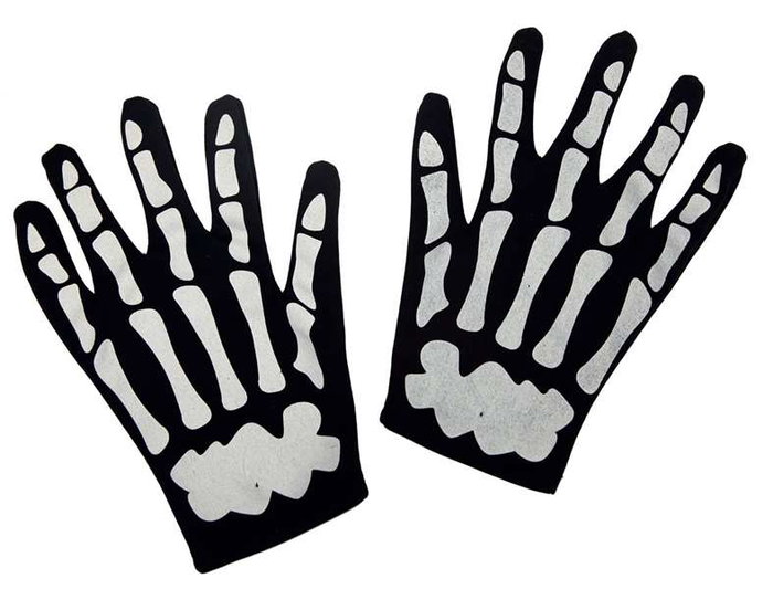 My Other Me - Guants squelette pour adultes - Taille unique - Accessoire déguisement Halloween My Other Me - Guants squelette pour adultes - Taille unique - Accessoire déguisement Halloween