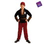 My Other Me - Déguisement Pirate avec Bandana pour enfant - Contenu: Bandana, chemise, poignets, ceinture et pantalon - Taille 10-12 ans