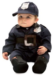 My Other Me Déguisement bébé Policier Taille 7-12 mois