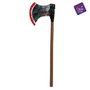 My Other Me Hache sanglante 62 cm pour déguisement ou accessoire, jeu en espagnol, anglais, français, italien, portugais, allemand