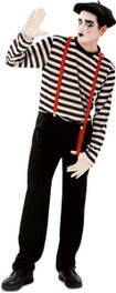 My Other Me Disfraz Mimo Hombre - Costume de mime pour homme - Taille M-L - 100% polyester