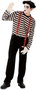 My Other Me Disfraz Mimo Hombre - Costume de mime pour homme - Taille M-L - 100% polyester