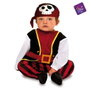 My Other Me - Déguisement bébé pirate - Taille 0-6 mois - Âge recommandé 0 à 6 mois - Noir - 100% Polyester