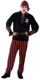 My Other Me Déguisement Pirate avec Bandana Taille M-L