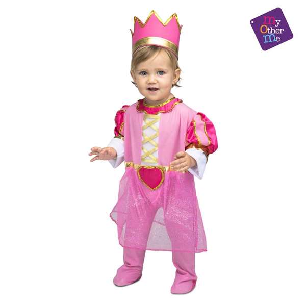 My Other Me Déguisement Princesse Rose Bébé, 6-12 mois My Other Me Déguisement Princesse Rose Bébé, 6-12 mois