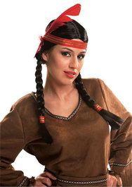 My Other Me - Peluche indienne avec tresses 170 g, langues multiples (espagnol, anglais, français, italien, portugais, allemand)