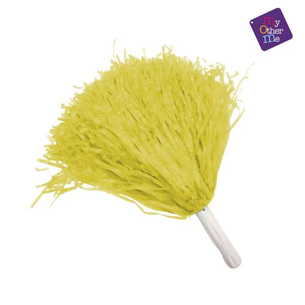 My Other Me Pompón amarillo (2 unités) - Pompon décoratif multicolor 37 cm - Produit multilingue My Other Me Pompón amarillo (2 unités) - Pompon décoratif multicolor 37 cm - Produit multilingue