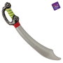 My Other Me - Espada - Épée de pirate gonflable 70 cm - Jouet enfant - Multicolor - Langues : espagnol, anglais, français, italien, portugais, allemand