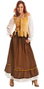 My Other Me Déguisement Serveuse Taille M-L - Costume professionnel en polyester 100% jaune pour adulte et enfant
