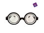 My Other Me - Lunettes "Cul de Bouteille" Taille Unique - Accessoire PVC - Multilingue (Espagnol, Anglais, Français, Italien, Portugais, Allemand)