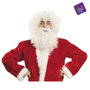 My Other Me - Peluche et barbe de Père Noël adulte - 195 g - Costume et accessoire de déguisement pour adulte