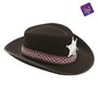 My Other Me Sombrero de Vaquero - Chapeau de Cowboy Noir - 53 cm