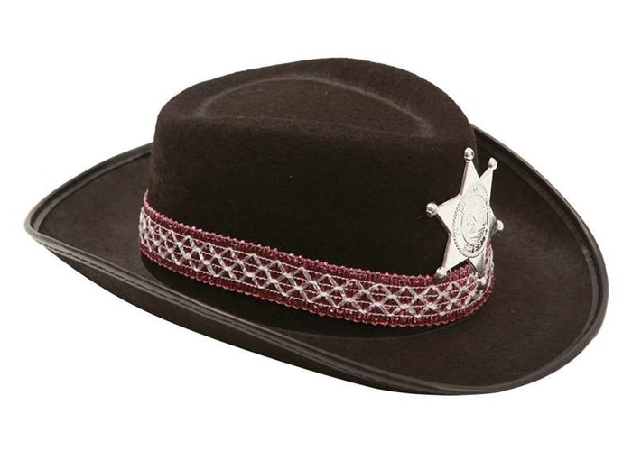 My Other Me Sombrero de Vaquero - Chapeau de Cowboy Noir - 53 cm My Other Me Sombrero de Vaquero - Chapeau de Cowboy Noir - 53 cm