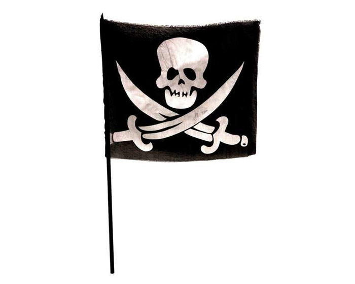 My Other Me Bandera pirate petit drapeau décoratif 46 x 32 cm