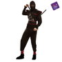 My Other Me Déguisement Adulte Killer Ninja Taille M-L - Costume 100% Polyester Multicolor