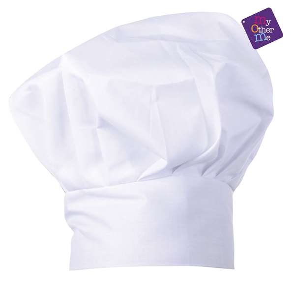 My Other Me - Sombrero de cocinero - Chapeau de cuisinier pour enfants et adultes - 58 cm - Multicolore