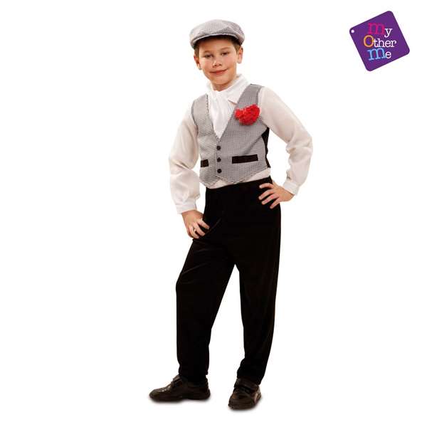 My Other Me - Déguisement Madrilène Taille 10-12 Ans, Thème Espagnol, Couleur Gris, 100% Polyester